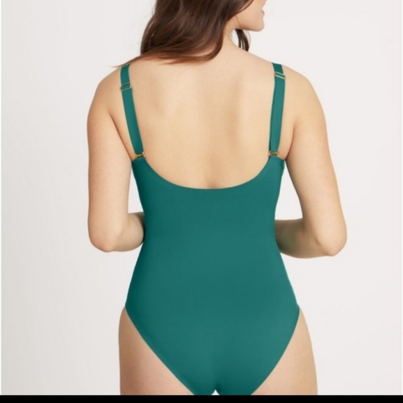 Knix V-Neck One Piece Swimsuit sz M - Picture 8 of 10